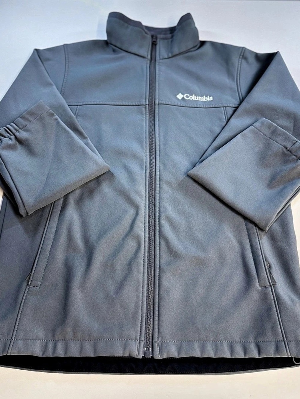 Columbia Ascender Softshell Jacket Womens Small Gray